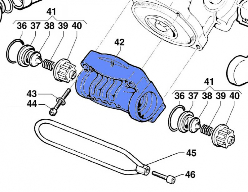 Pump Mainfold 32180123