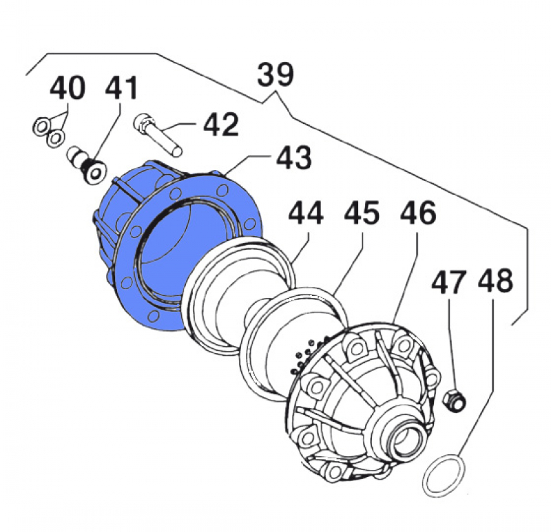 Druckspeicher 0003003500 für Comet Pumpen IDS 1501-1701-2001