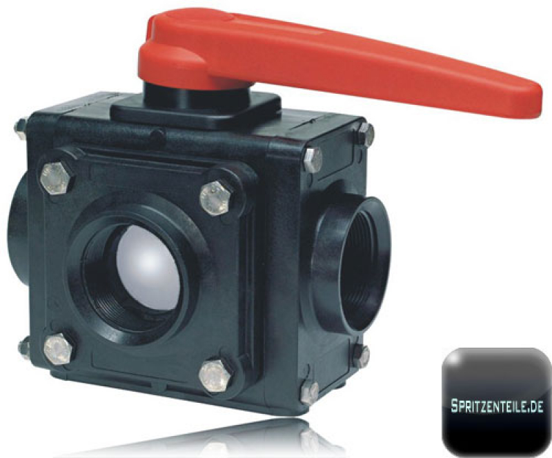 Arag 4-ways Ball Valve series 453 - 6 bar / 90 PSI