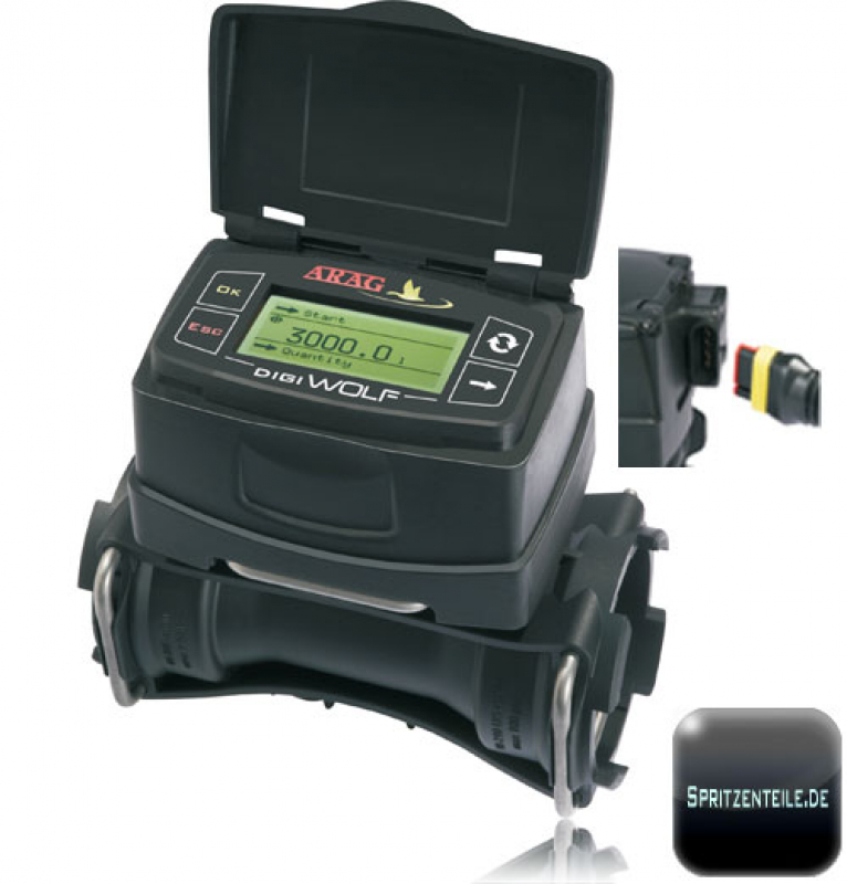 Arag Flow meter DigiWolf with fork connection for control units