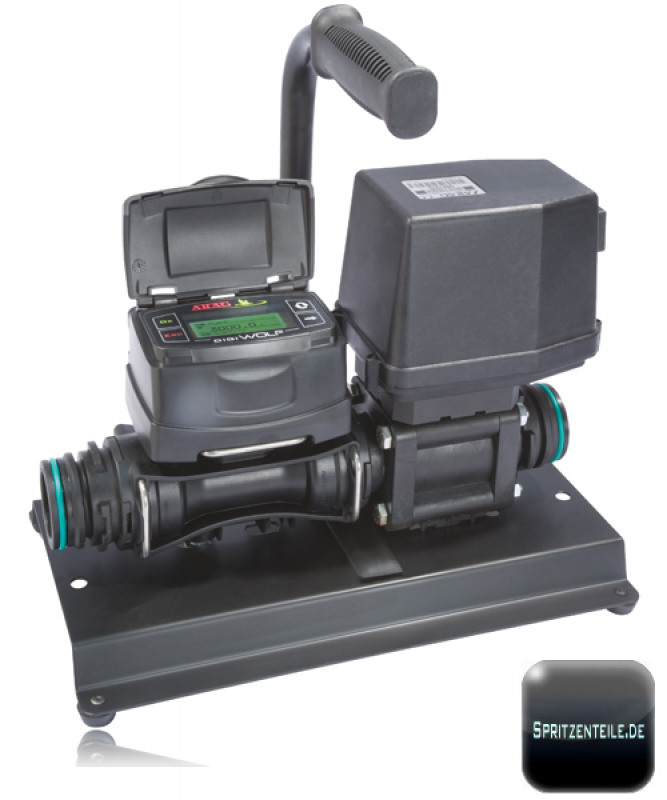 Arag portable flow meter DigiWOLF with electric ball valve