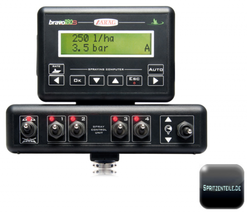 Arag control computer Bravo 180S for row spraying