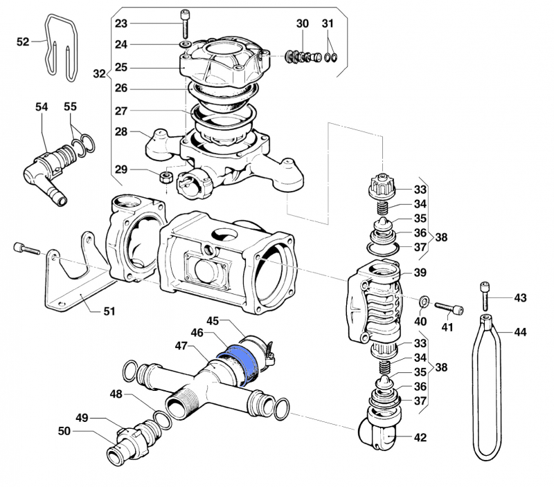 Comet Accumulator Diaphragm