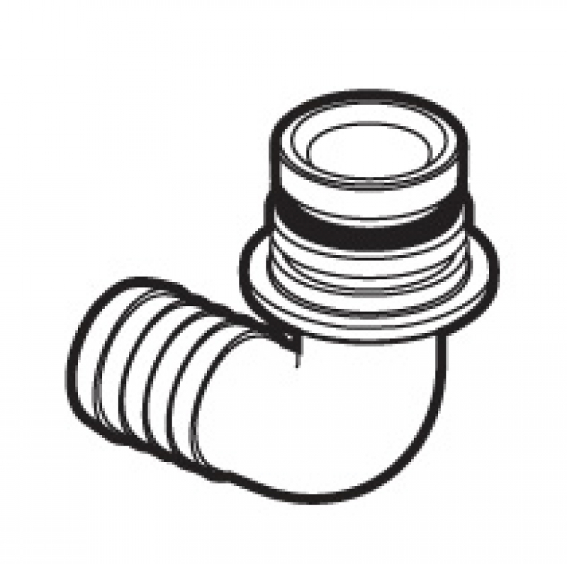 Arag Hose fitting 90° for valves 473