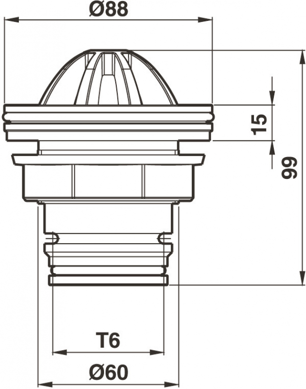Arag Drain outlet kit with filter