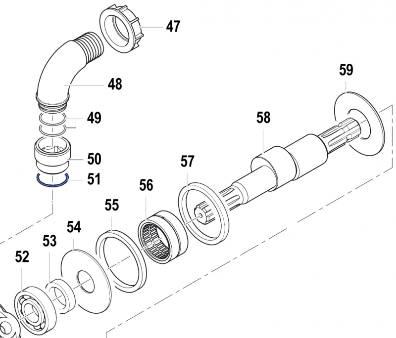O-Ring 1210011300 Comet Pumpe APS 145