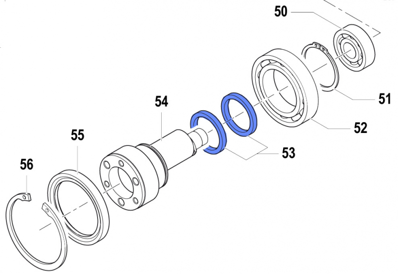 Connecting Rod Ring 0010002600 for Comet Pumps APS 31-41