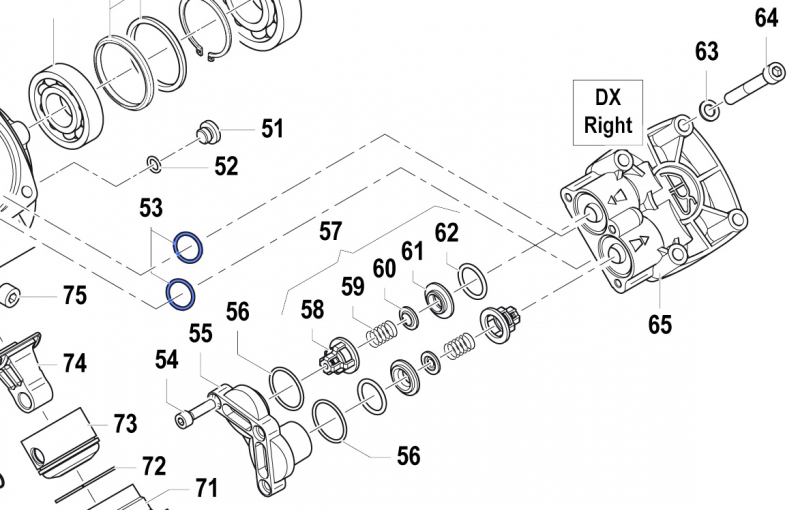 O-Ring 1210004700 for Comet Pump APS 96