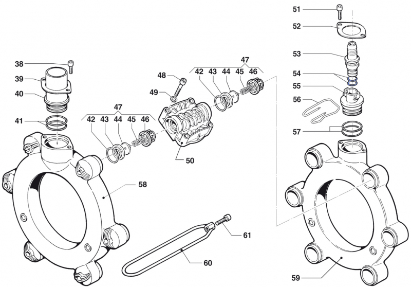 O-Ring 1210000200 for Comet Pump BP 205 K