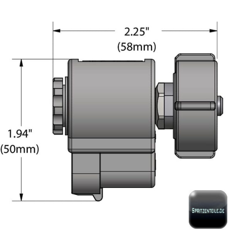 TeeJet CemSaver Shutoff Valve 115880 DYNAJET®