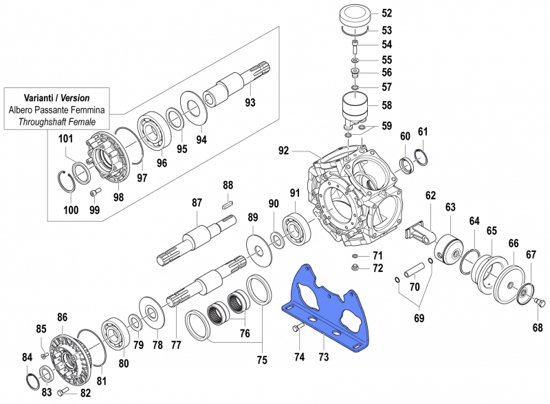 Pump Mounting Bracket 2400015900 for Comet BPS 300