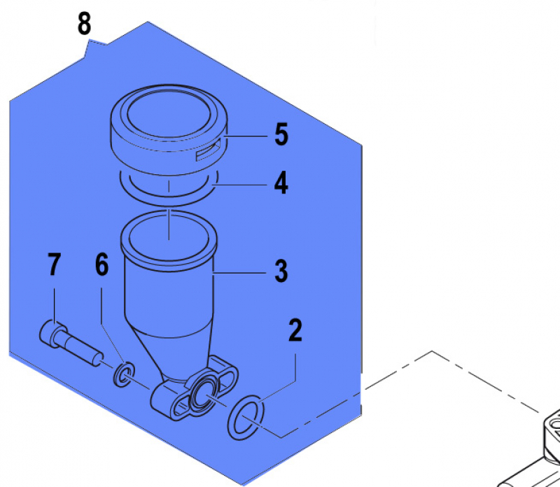 Volumetric Compensator Kit 1208001300 for Comet APS 31-41