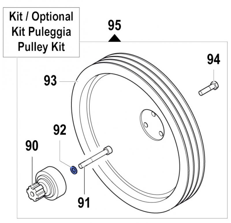 Spring Washer 2819000100 for Comet Pump APS 145