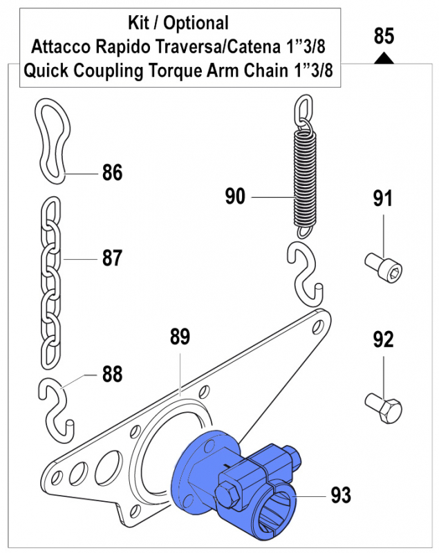 Quick Coupling 1407004600 for Comet Pumps APS 31-41