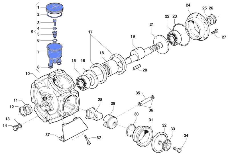 Volumetric Compensator 1208001400 for Comet BP 205 K