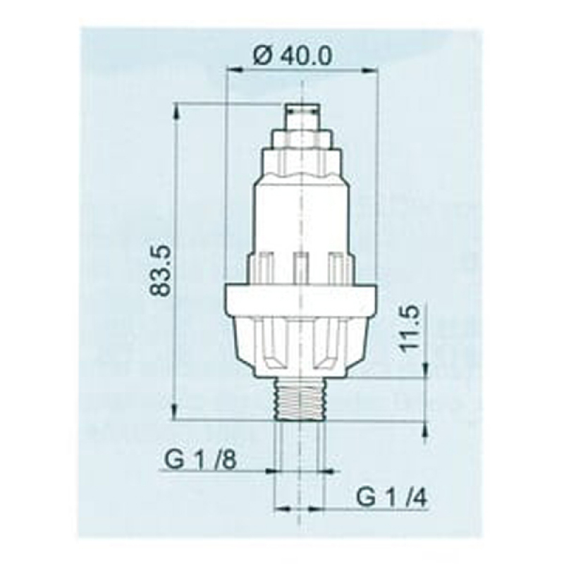ARAG pressure gauge installation kit detail