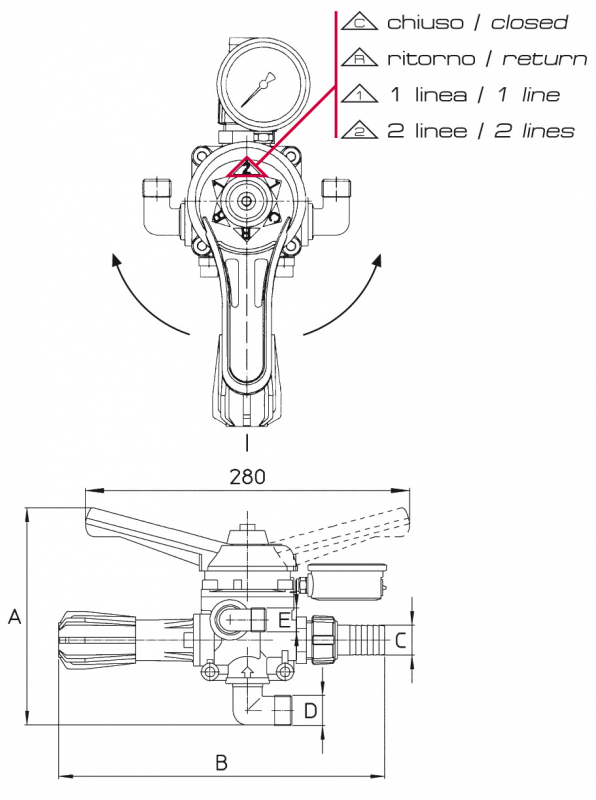 Braglia Control unit 1702068