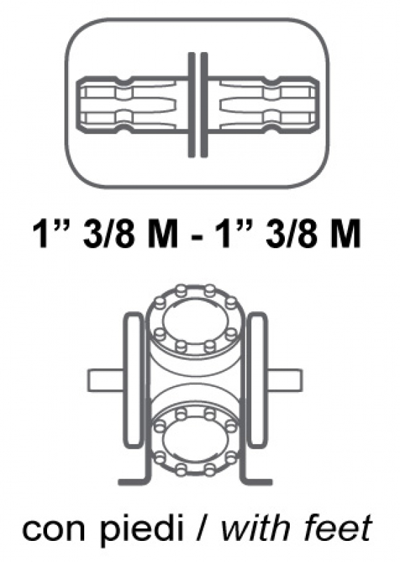Comet high pressure pump APS 71 - 50 bar