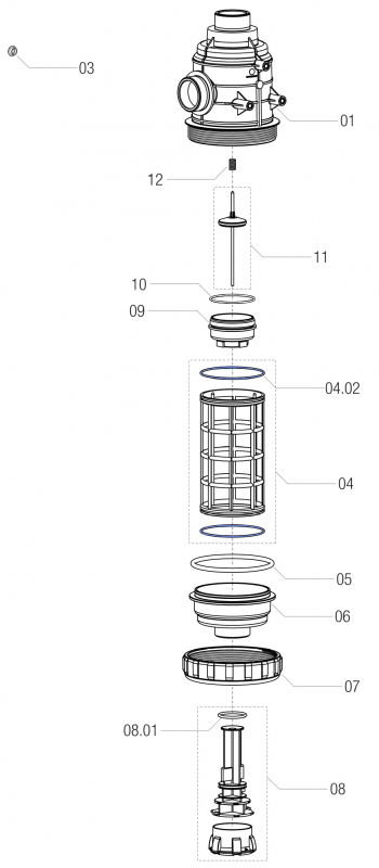 Arag O-Ring G11046 for Filter Series 316