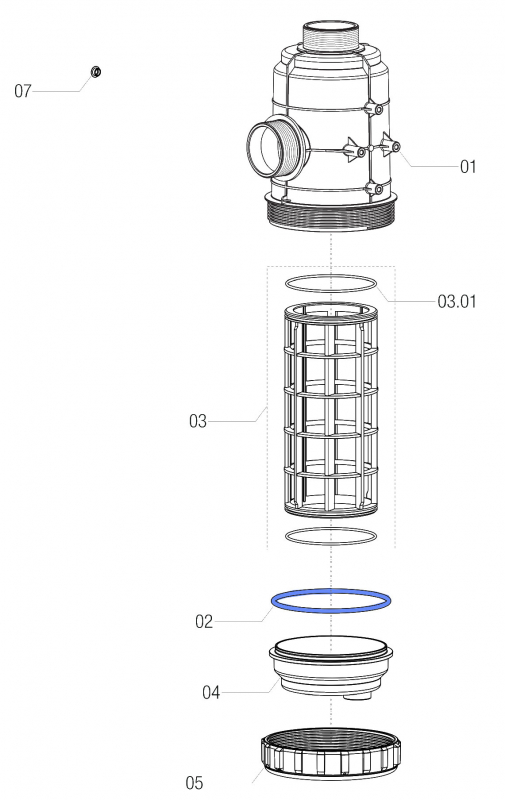 Arag O-Ring G11052 for Filter Series 319