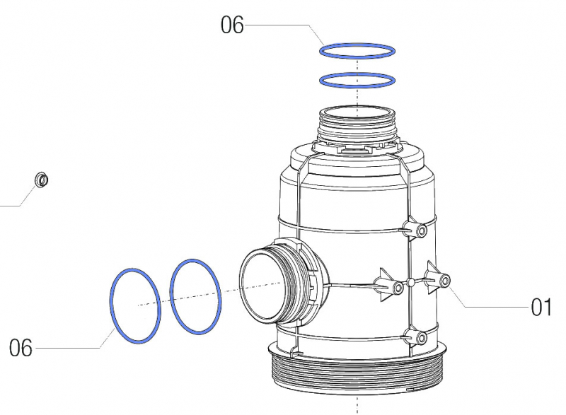 Arag O-Ring G11067 for Filter Series 319