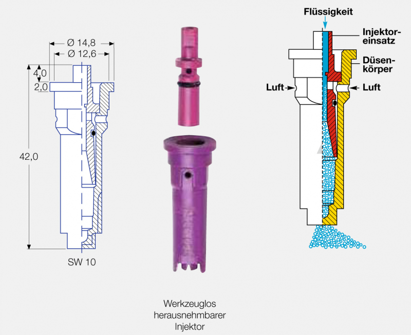 Lechler Edge nozzle IS 80°