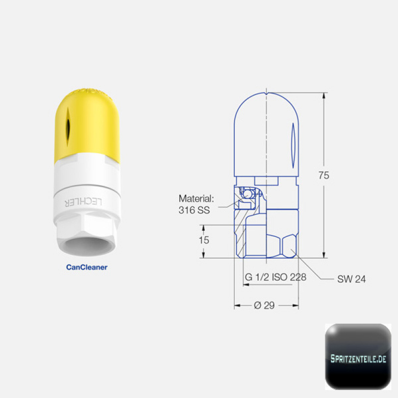 Lechler CanCleaner 60