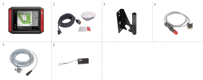 Mueller-Elektronik TRACK-Guide III with AG-200 GNSS receiver and ISOBUS-UT-APP