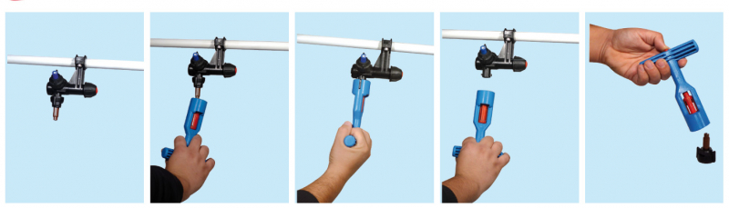 Polmac Cup Key for Bayonet Nozzels – how to use