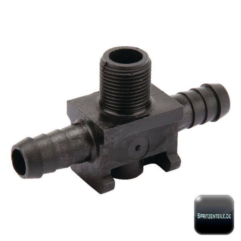 RAU intermediate nozzle holder piece with trhead