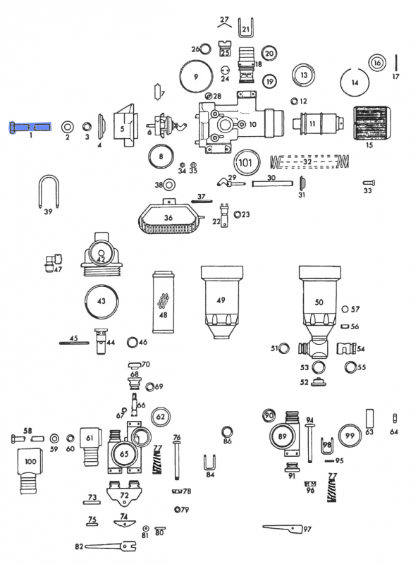 Rau Clamping Screw RG00032751 for QV controller
