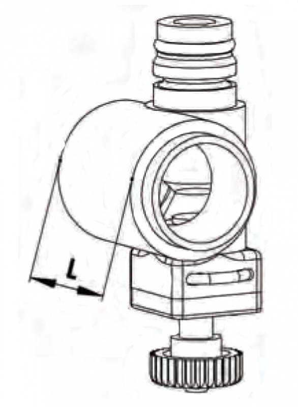RAU constant pressure collector attachment long