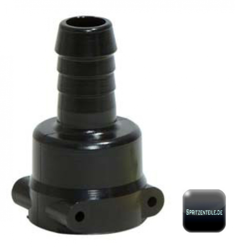 Rau Pull over spout with hose connection AS24