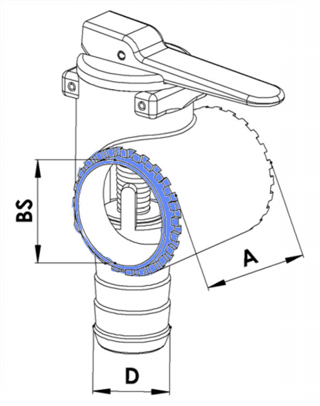 RAU Tooth ring 36 for valve