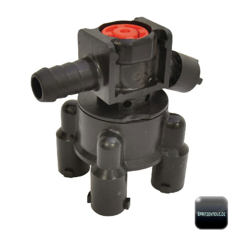 RAU nozzle holder 4-fold end piece left complete