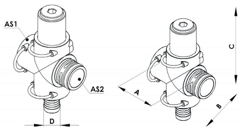 RAU Quick-Fit pressure relief valve scheme