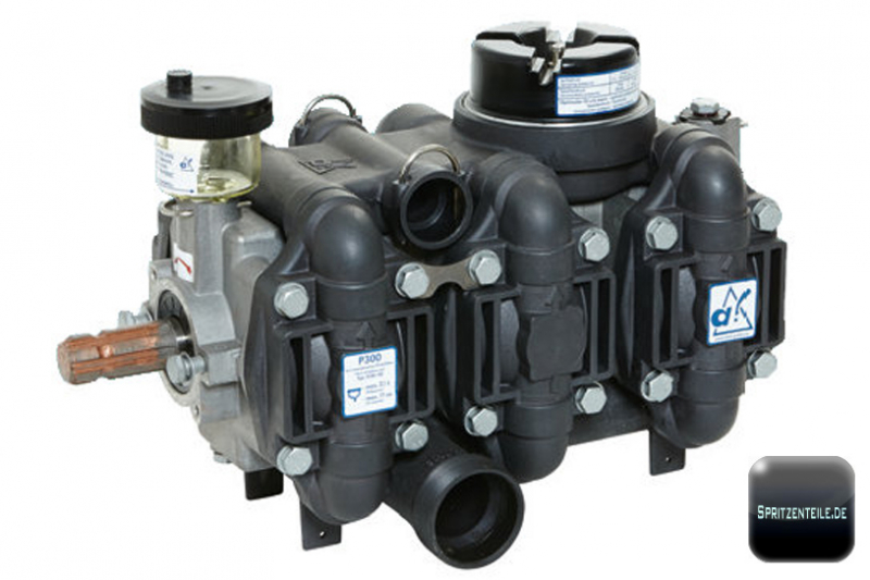 RAU piston diaphragm pump 82654 - 300 liters