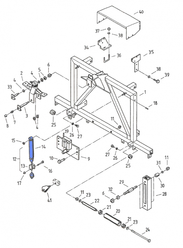 Rau Gas Pressure Damper RG00031303