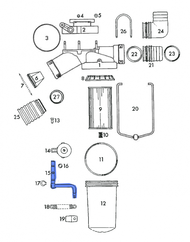 Rau Pivot Bolt U2 RG00033037 complete