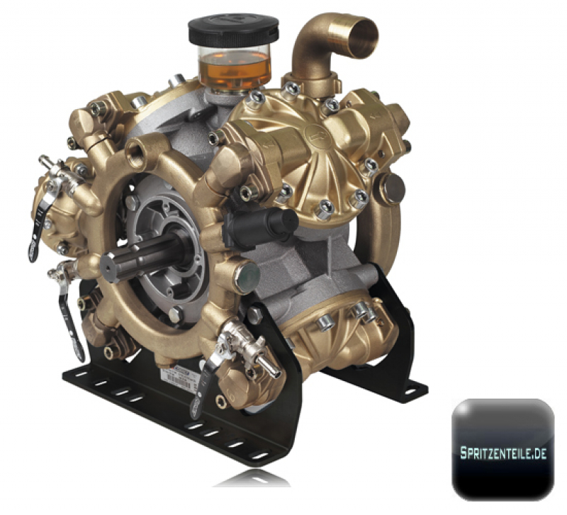 Comet high pressure diaphragm pump IDS 1701