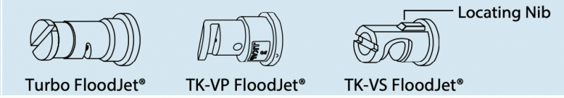 TeeJet Nozzle Cap with round hole CP25599 suitable nozzels