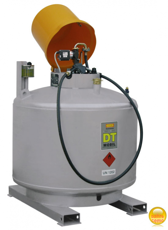 Cemo DT-MOBIL 980 l, with electric pump and hood