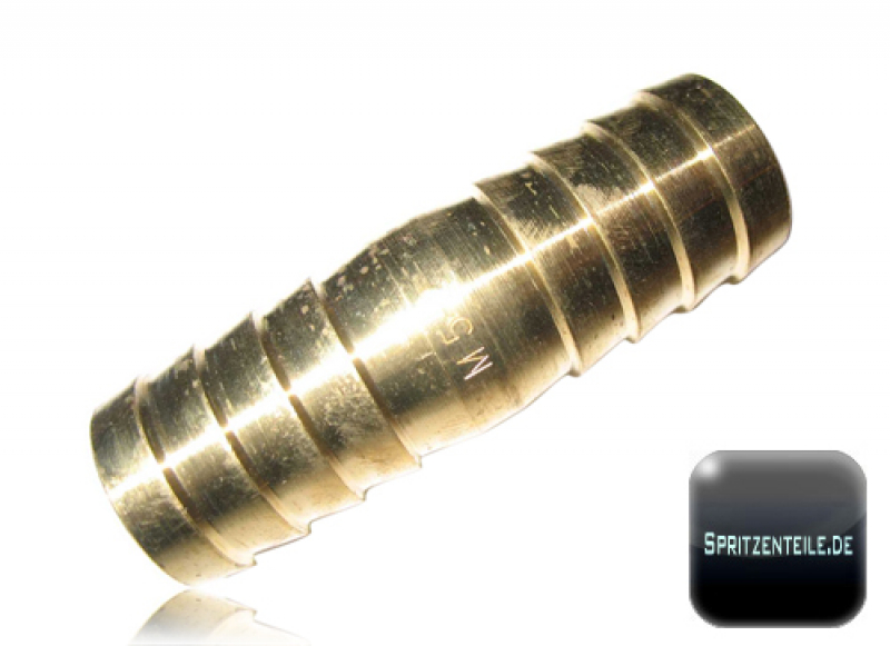 Double grommets for hose coupling Brass