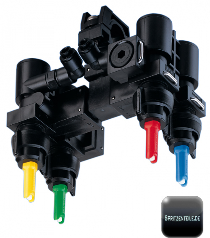 Lechler Varioselect I 4-fach Düsenhalter