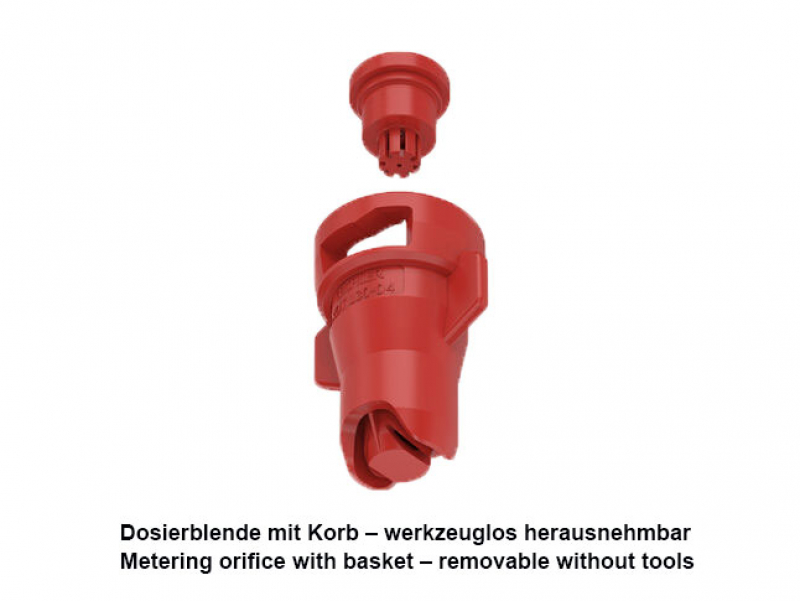 Lechler Twin flat spray nozzle XDT