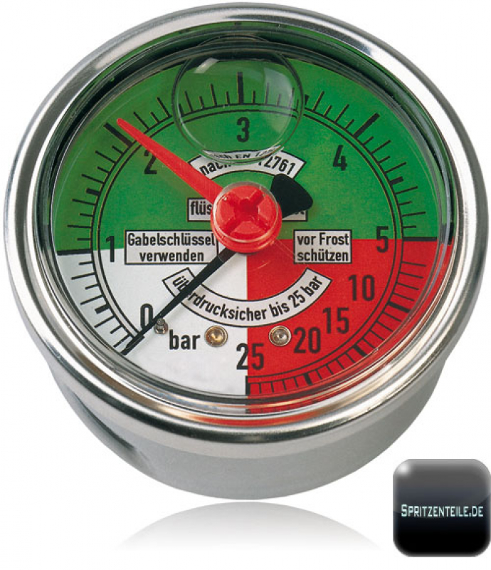 Manometer 25 bar AG