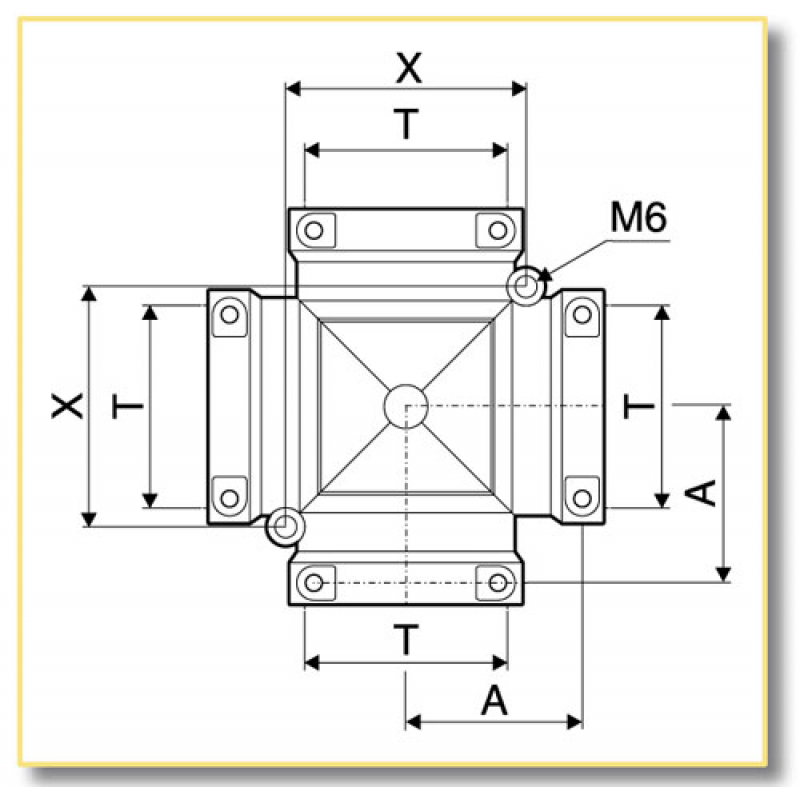 Arag Pull over coupling cross piece