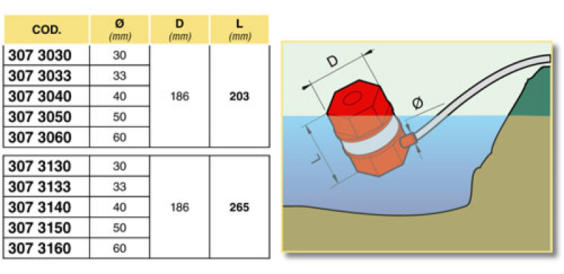 Arag Suction swim filter 186 x 265 mm