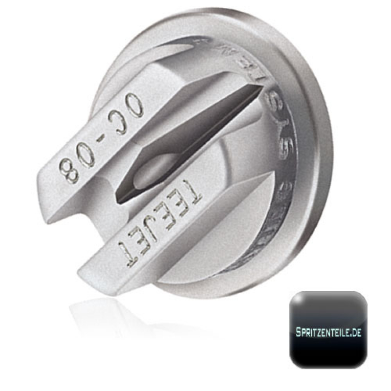 TeeJet Off-Center Flat Spray Tips, Stainless Steel