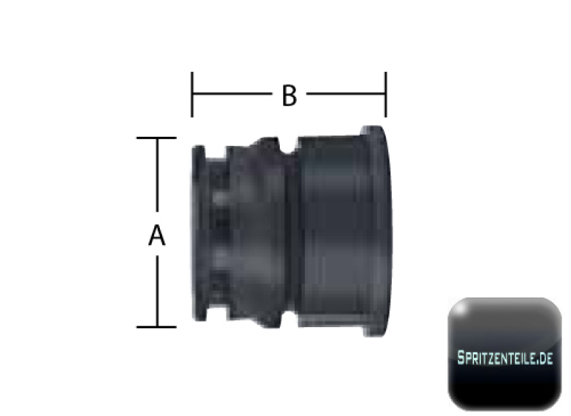 TeeJet Quick Connect Plug up to 20 bar